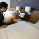 Illustration for article titled Behold, a Real Hotel Staffed By Talking Androids and Robotic Dinosaurs